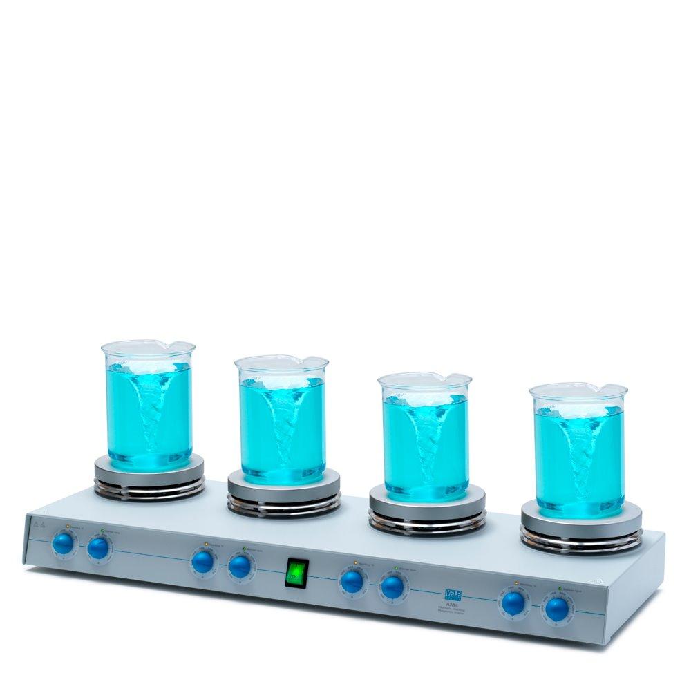 Agitador magnético com aquecimento, Várias Posições AM4