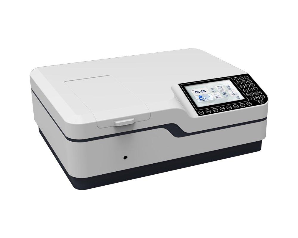 Espectrofotômetro com Varredura e Faixa de 190 a 1100nm Duplo Feixe e Largura de Banda de 2nm