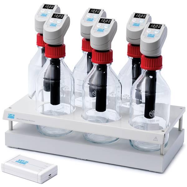 Respirometro para potencial bioquímico de Metano BMP